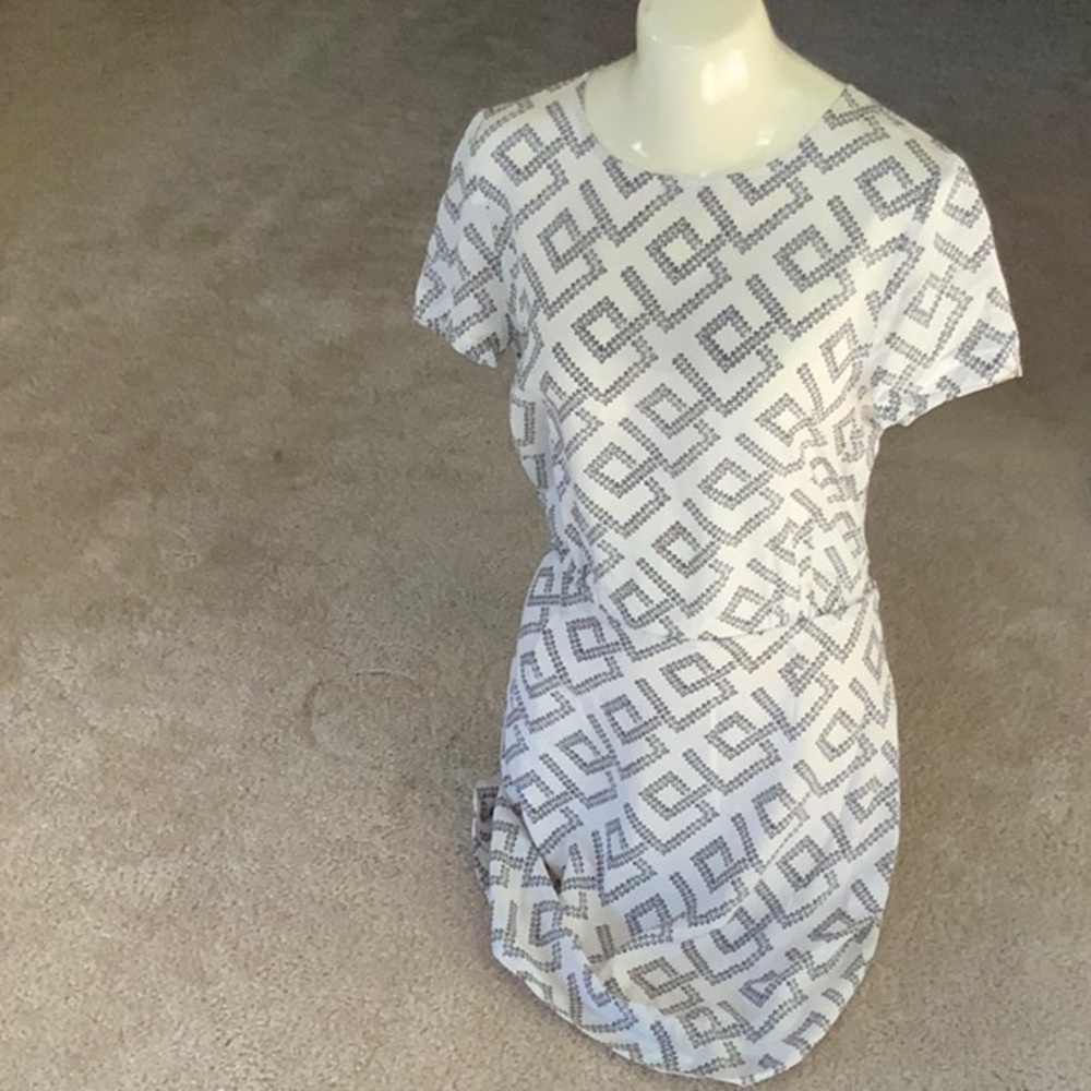 Pablo 100%silk print dress size small or size 6